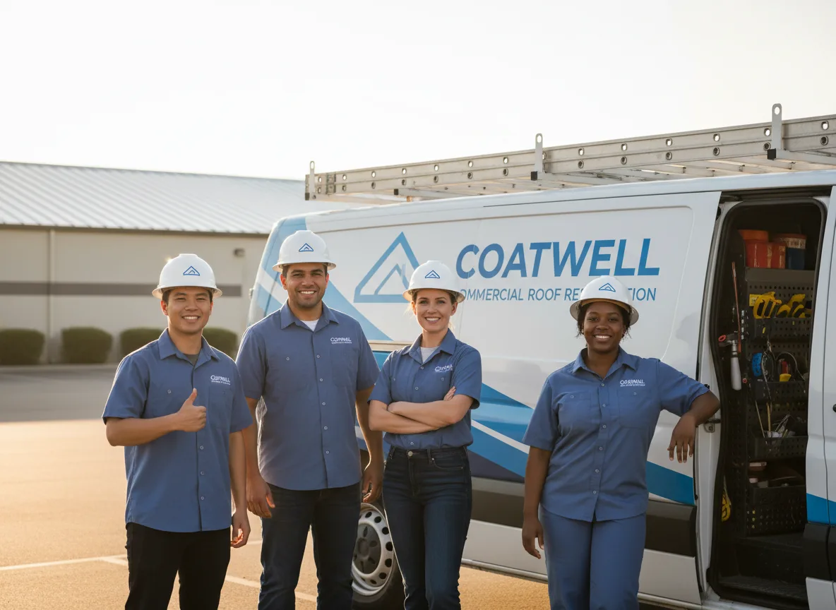 Commercial roof coating company in Curtice, OH